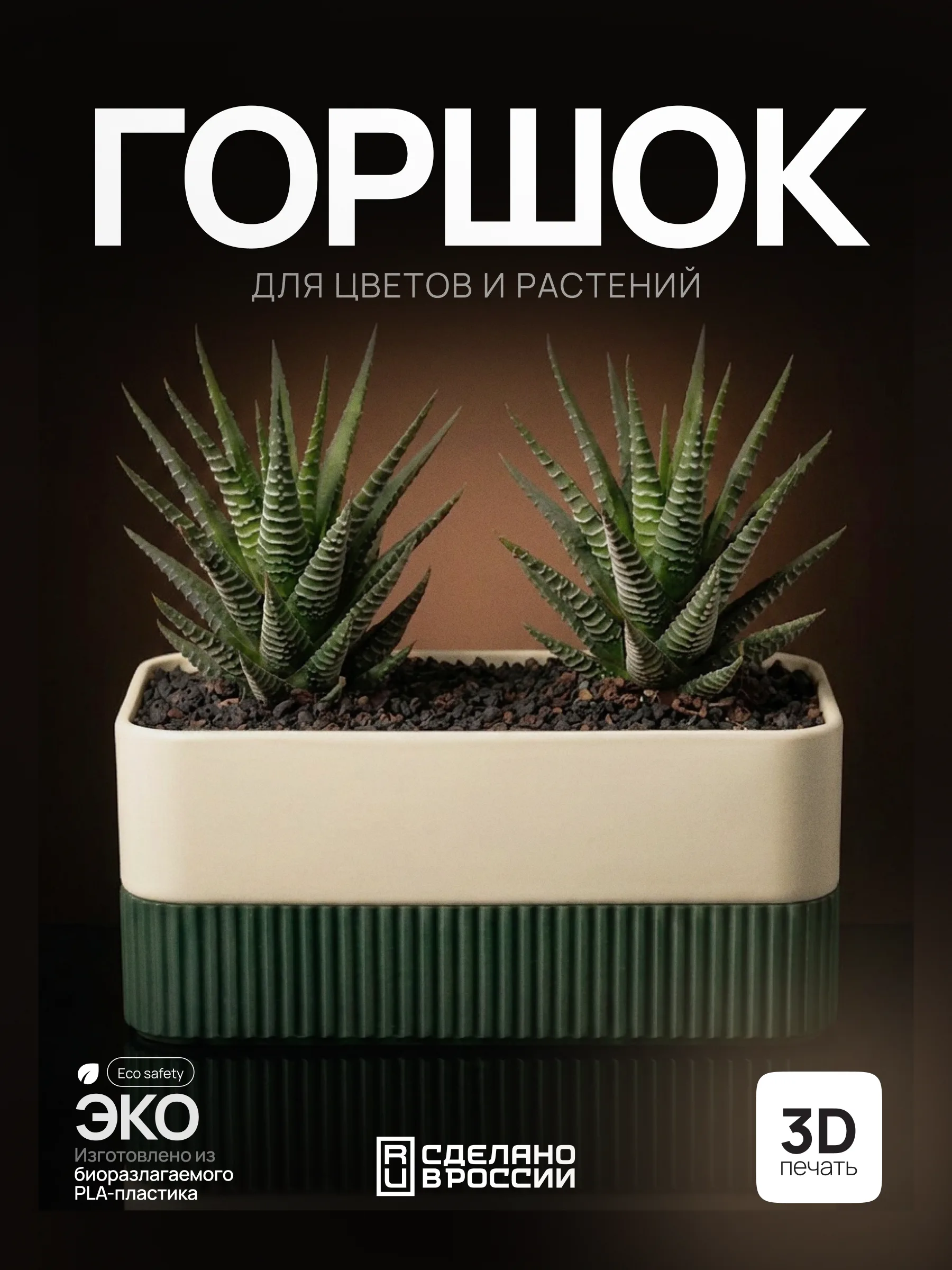 POT-SUCC-GREEN-BEIGE-70-70-160
